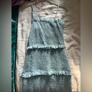 Blue Mini Sun Dress